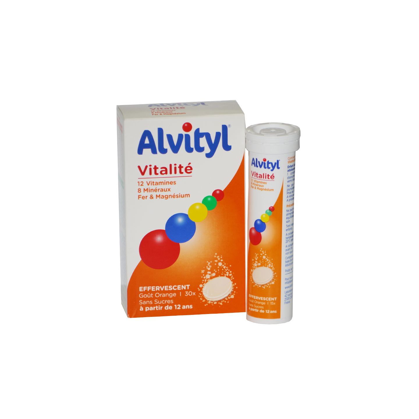 Alvityl vitalité - 30 comprimés effervescents