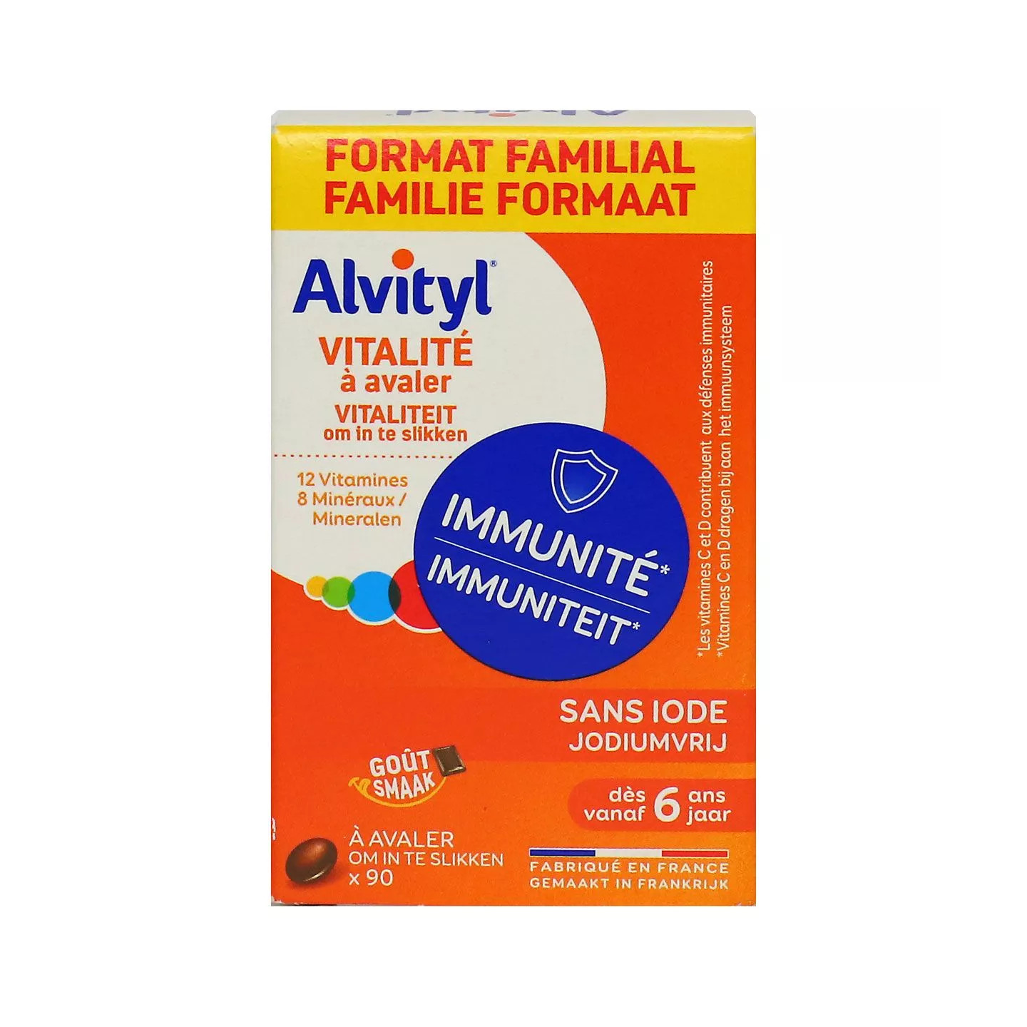 Alvityl Vitalité -90 Comprimés