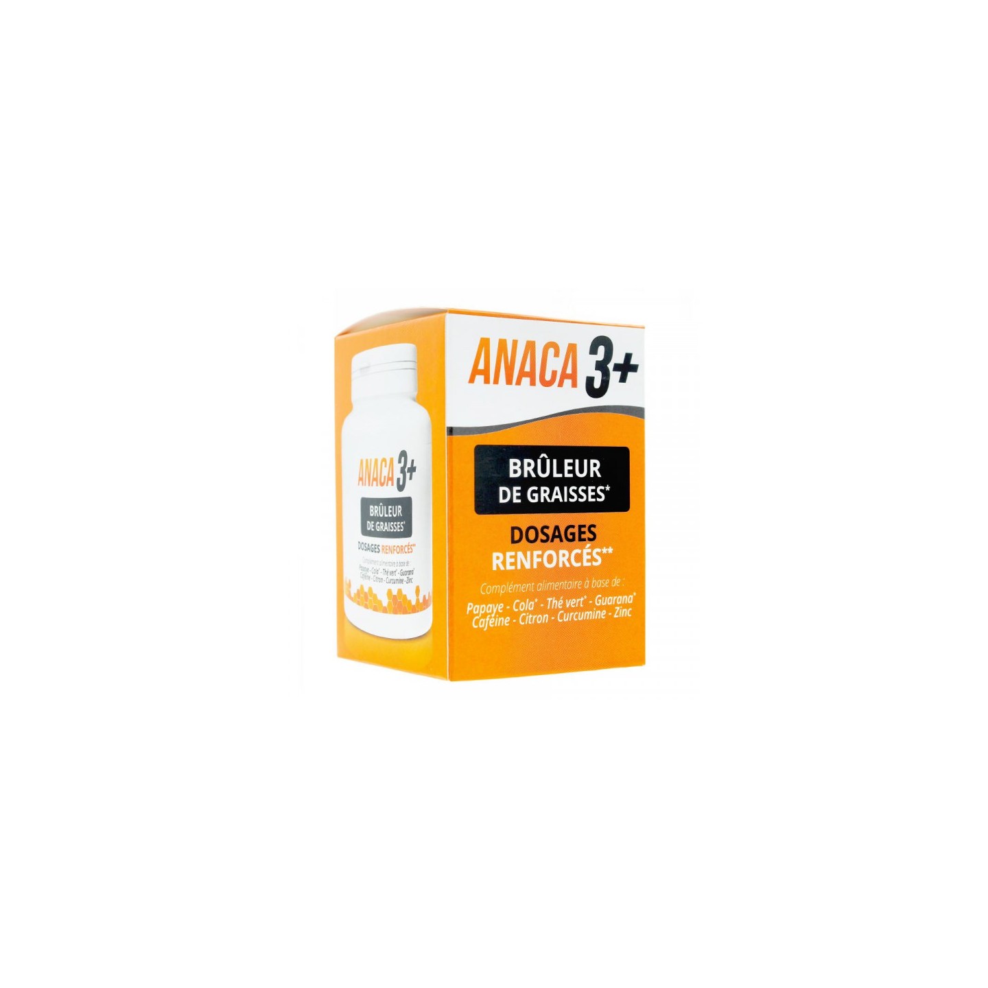 Anaca3 brûleur de graisses dosages renforcés 120 gélules