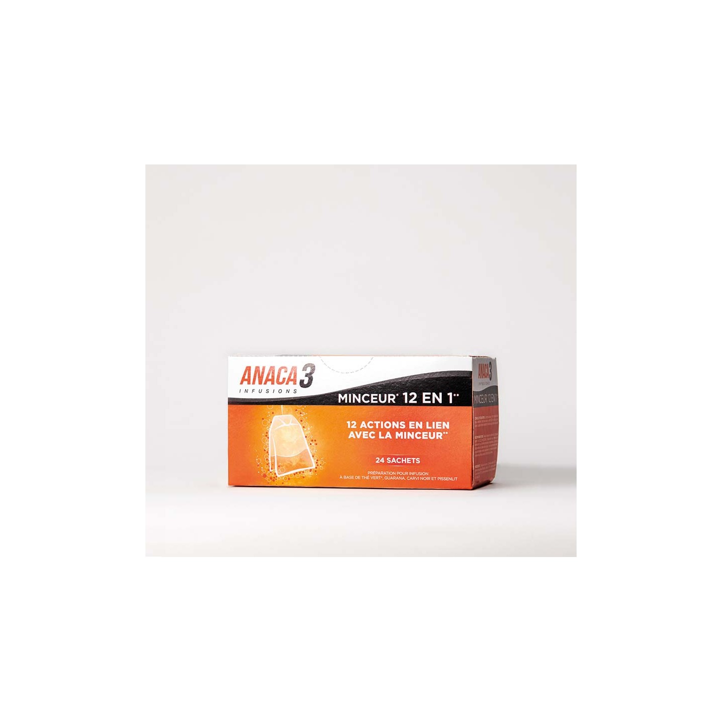 Anaca3 Infusions minceur 12 en 1 - 24 sachets