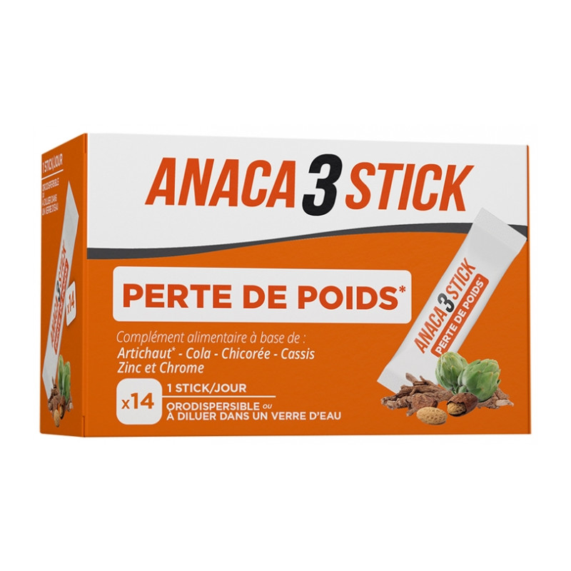 Anaca3 Stick Perte de Poids boite de 14 sticks