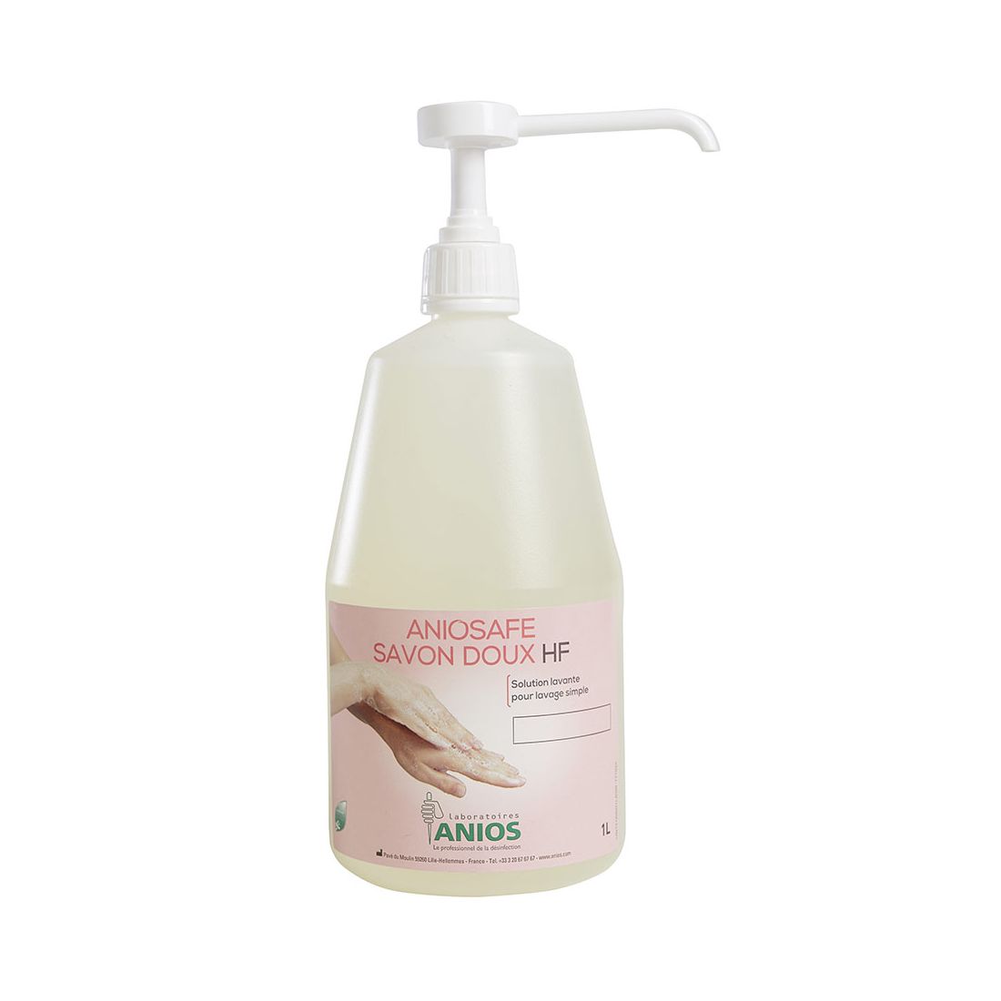Solution Lavante Aniosafe Savon Doux 1 litre