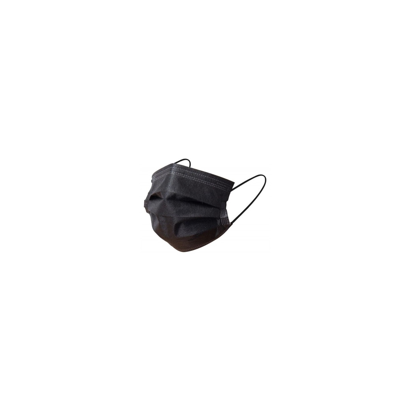 Apc Masques chirurgicaux noir adulte - Boîte de 50