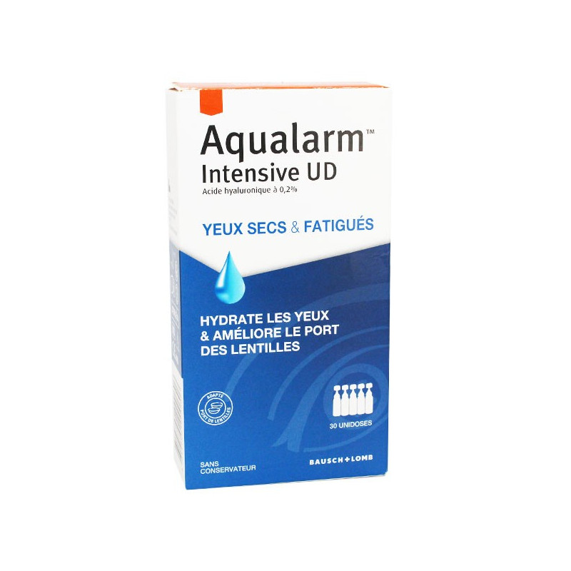 Bausch & Lomb Aqualarm Intensive UD 30 unidoses