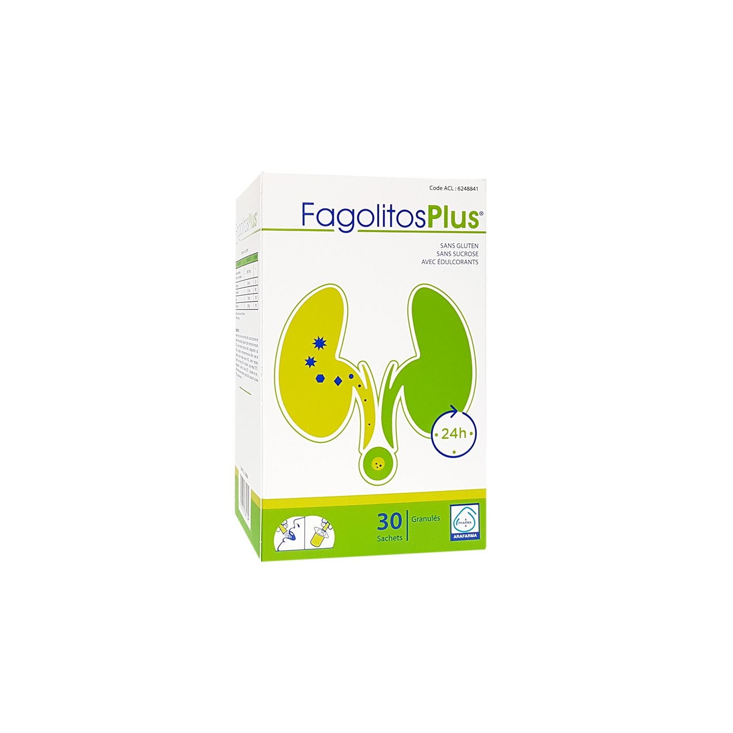 Arafarma Fagolitos Plus - 30 sachets