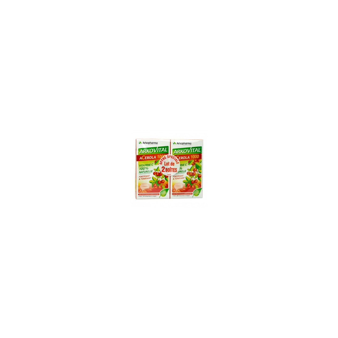 Arko Acerola 1000 cp boite de 30 lot de 2