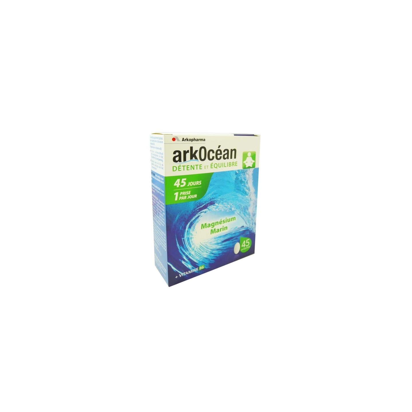 Arkocéan Détente & Equilibre Magnésium Marin 45 comprimés
