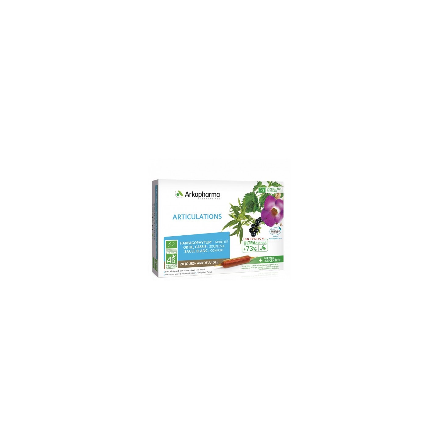 Arkofluides Articulations Bio - 20 ampoules