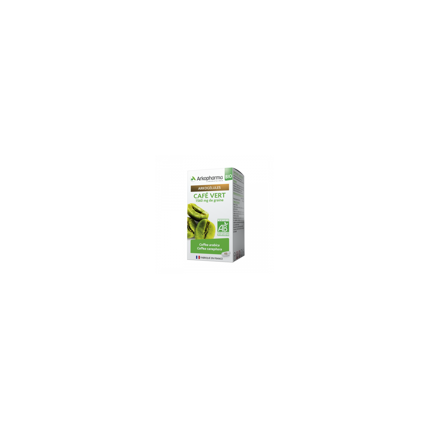 Arkogélules Café vert Bio - 45 gélules