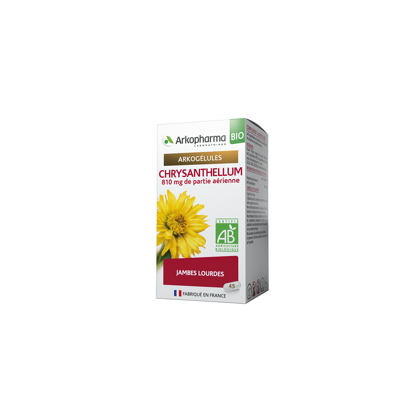 Arkogélules Chrysanthellum Bio - 45 gélules