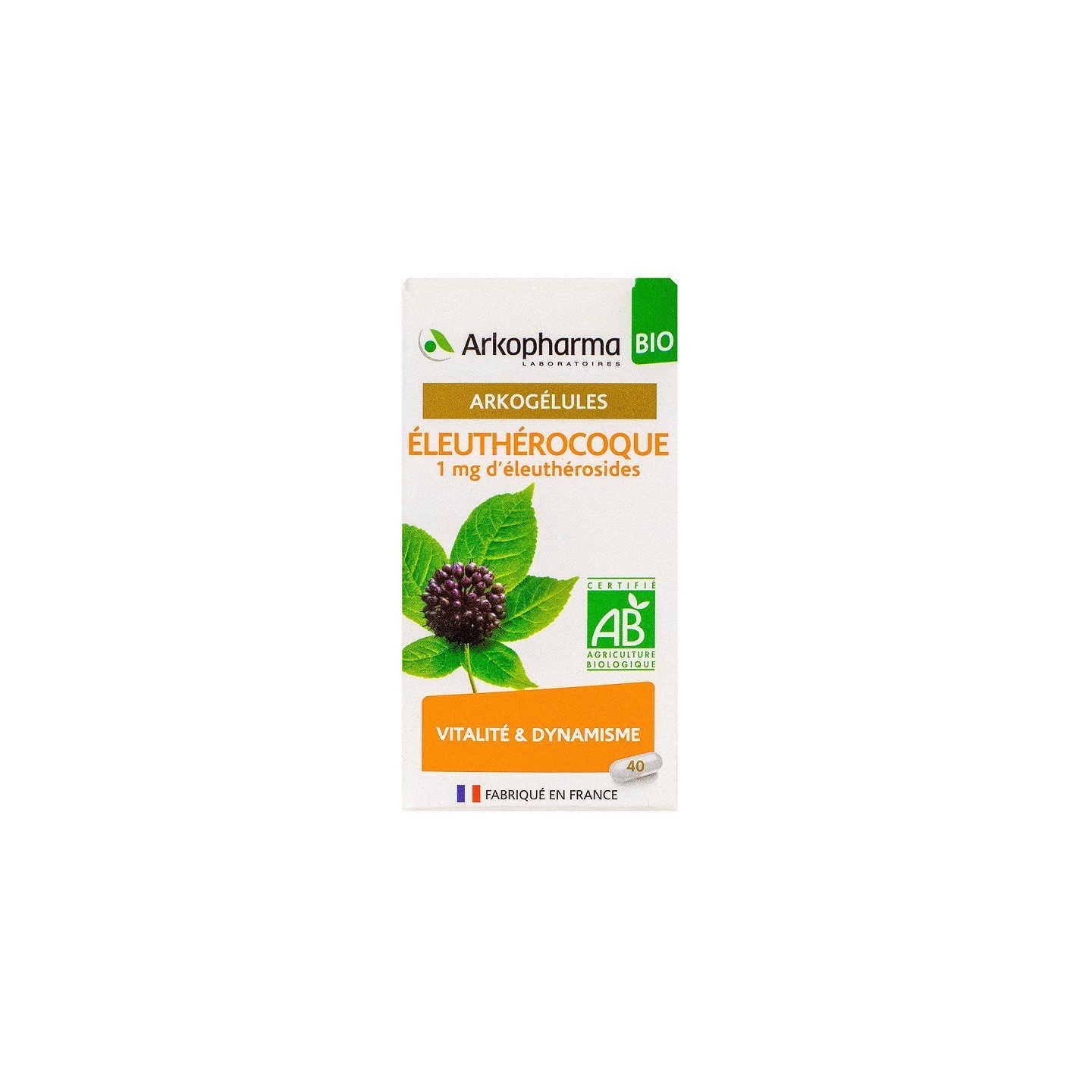 Arkogélules Éleuthérocoque Bio - 40 gélules