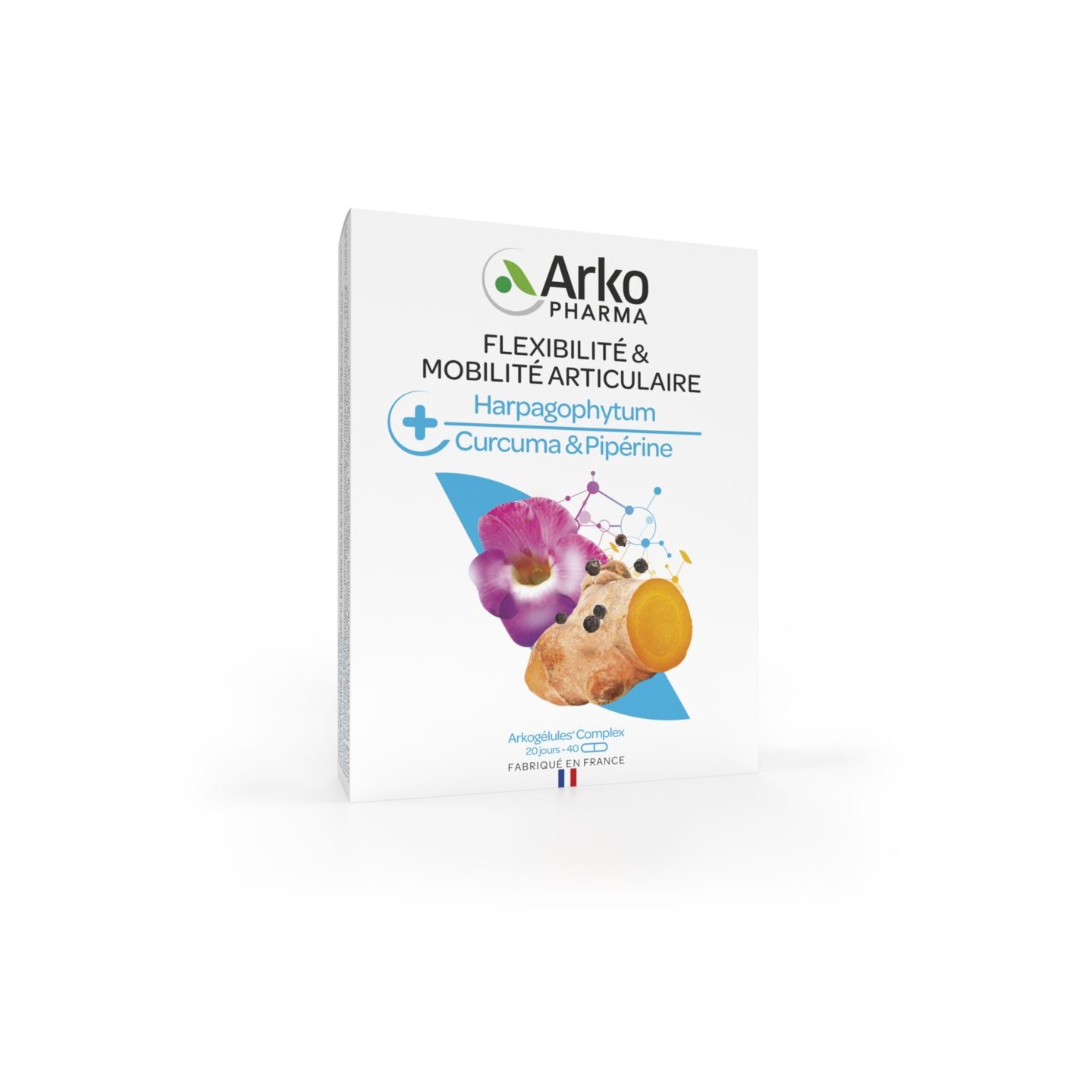 Arkogélules Flexibilité et mobilité articulaire Bio - 40 gélules