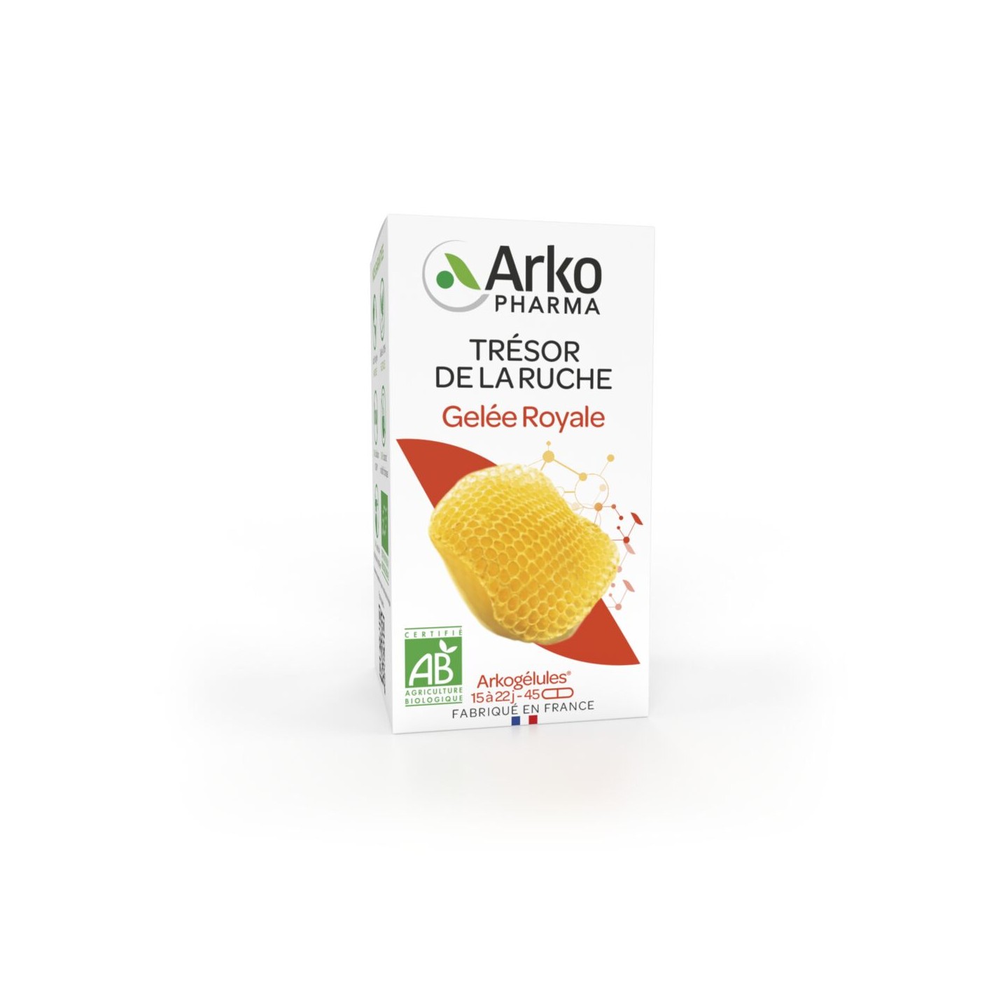 Arkogélules gelée royale Bio - 45 gélules