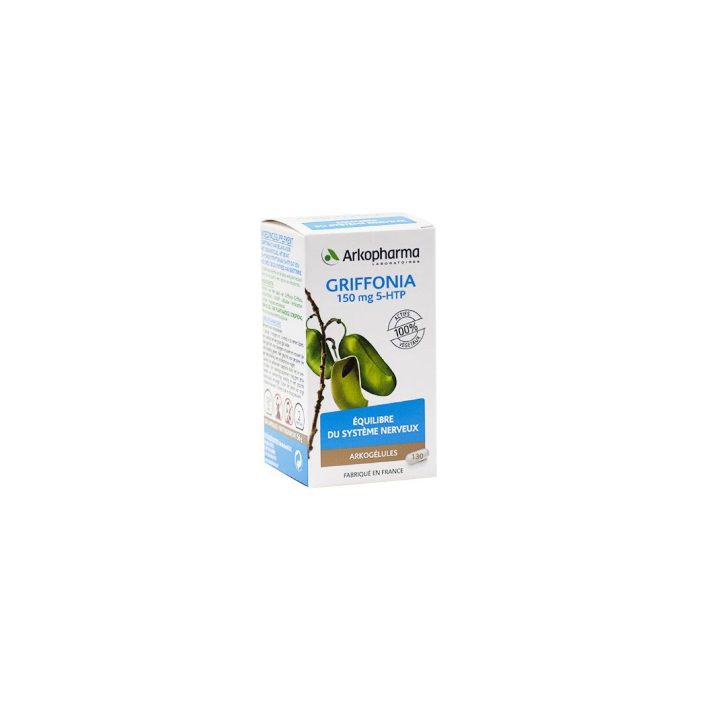 Arkogélules Griffonia 150 mg 5-HTP - 130 gélules