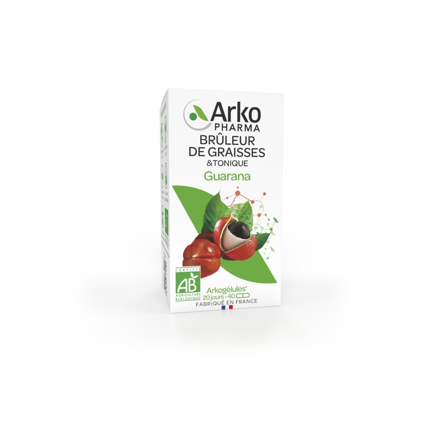 Arkogélules Guarana Bio - 40 gélules