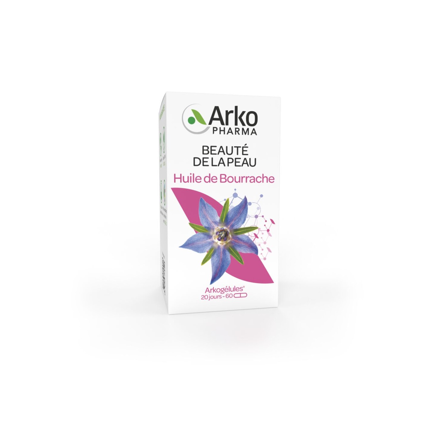 Arkogélules Huile de Bourrache bio 60 gélules