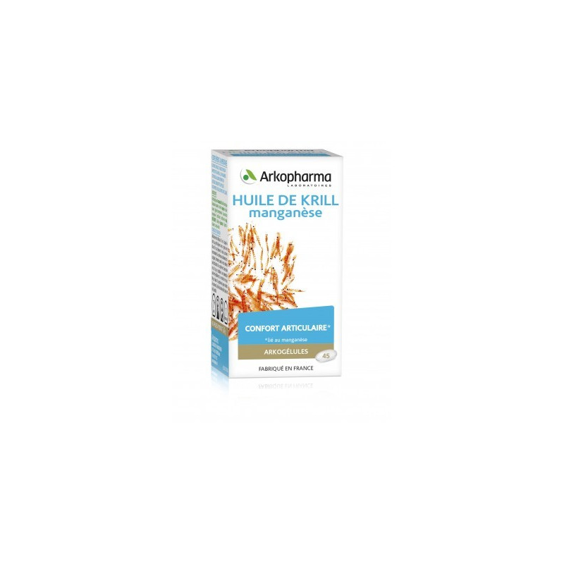 ARKOGELULES HUILE DE KRILL & MANGANESE