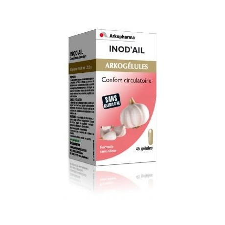 Arkogélules Inod'ail boite de 45 capsules