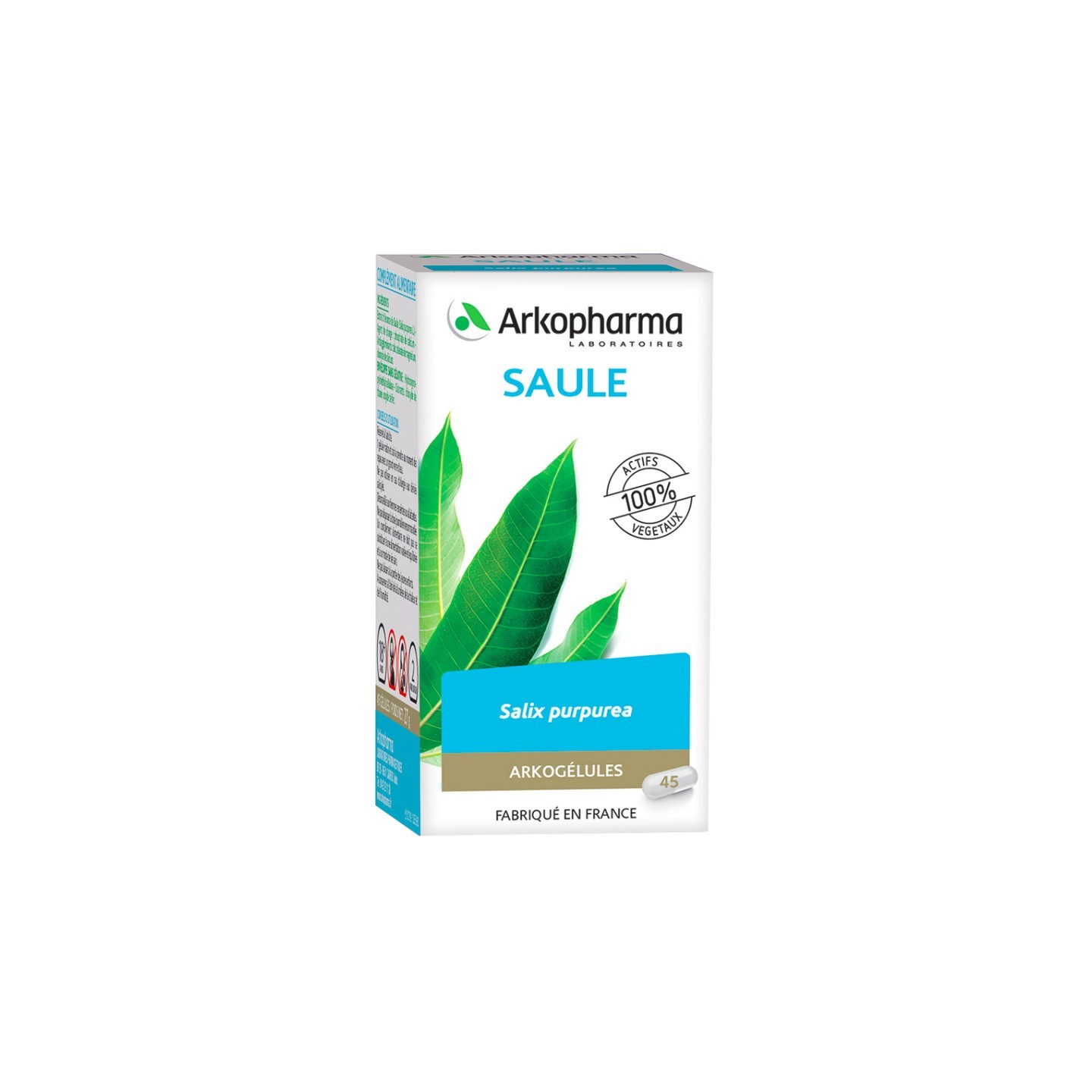 Arkogélules Saule - 45 gélules