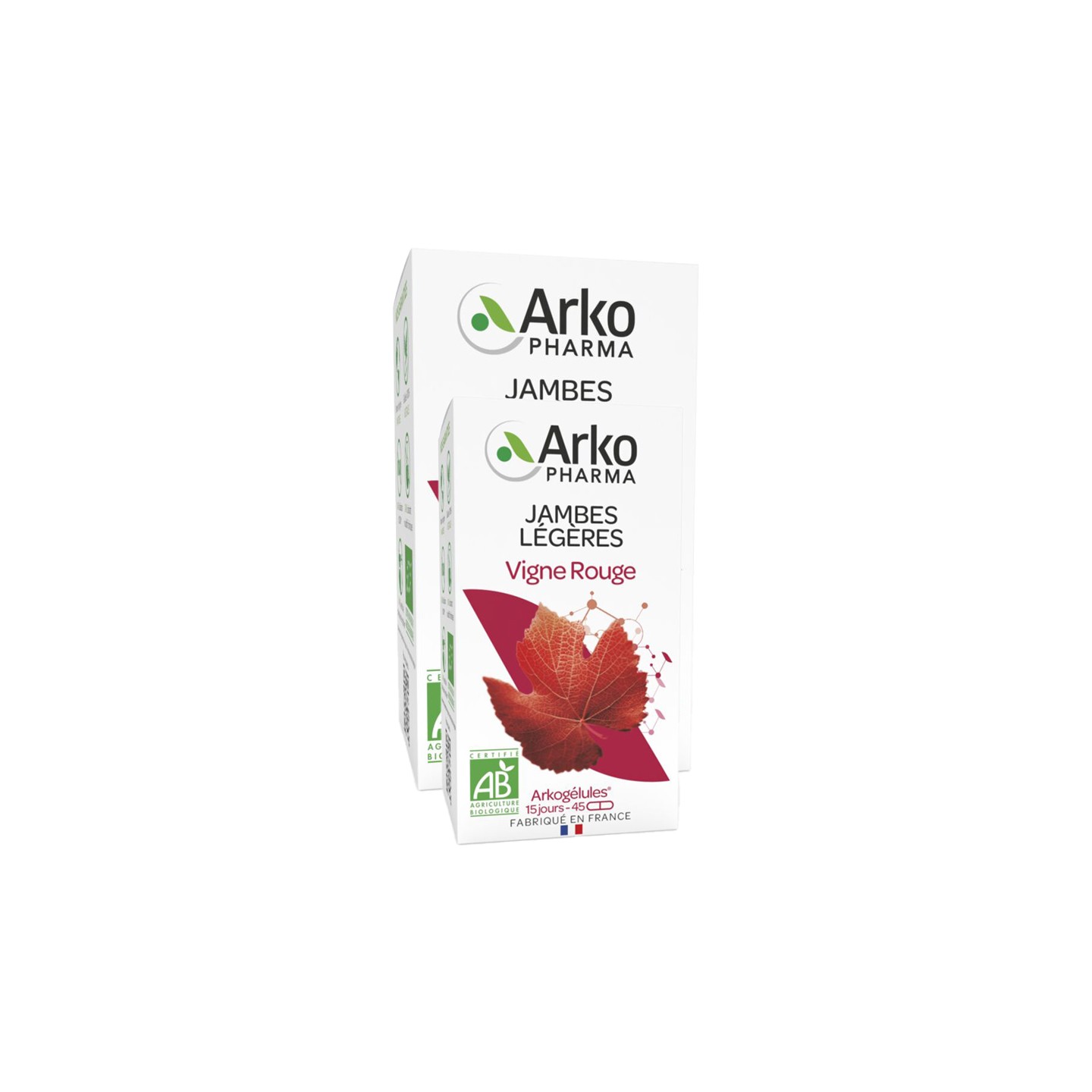 Arkogélules Vigne rouge Bio - 150 gélules + 45 Offertes
