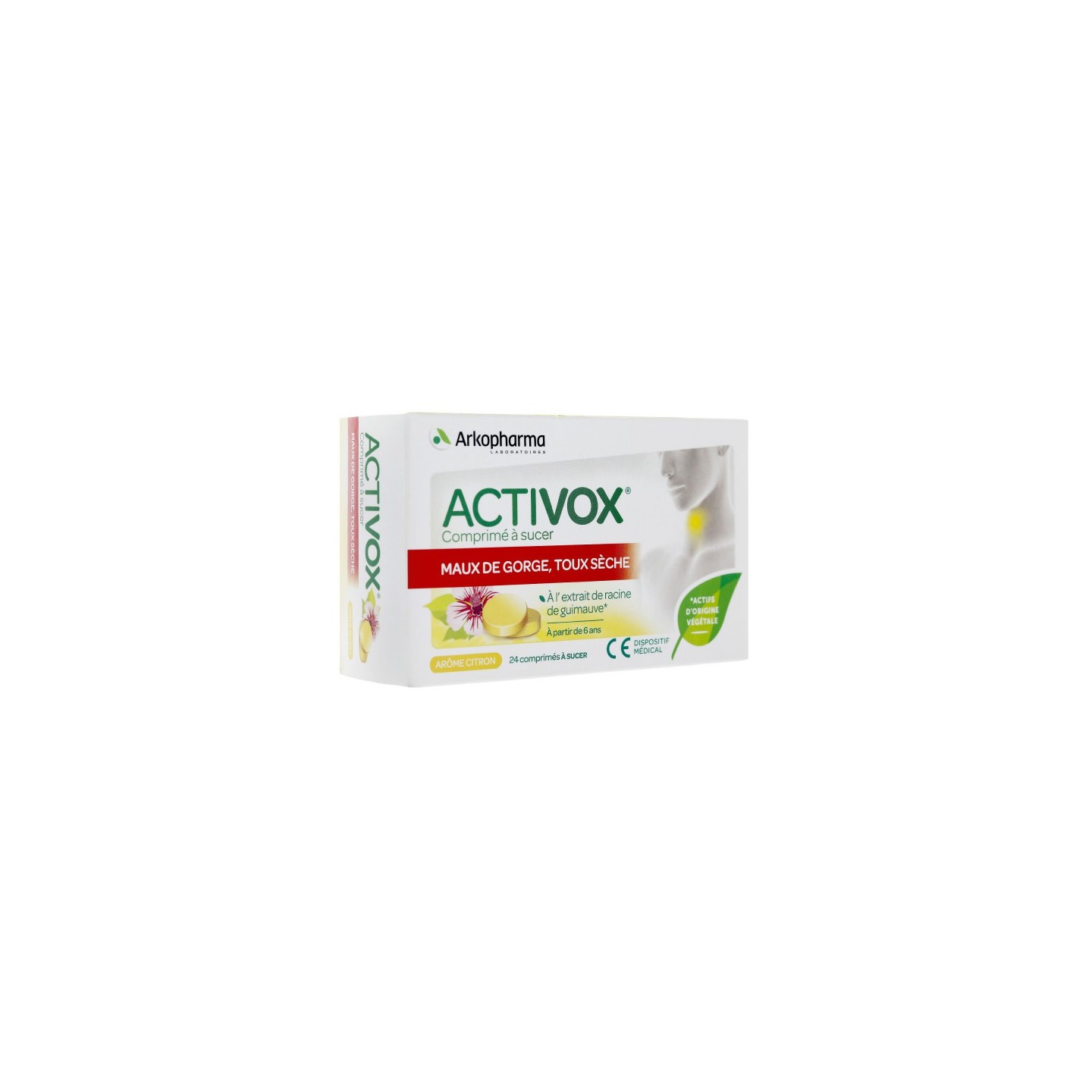 Arkopharma Activox 24 comprimés à sucer