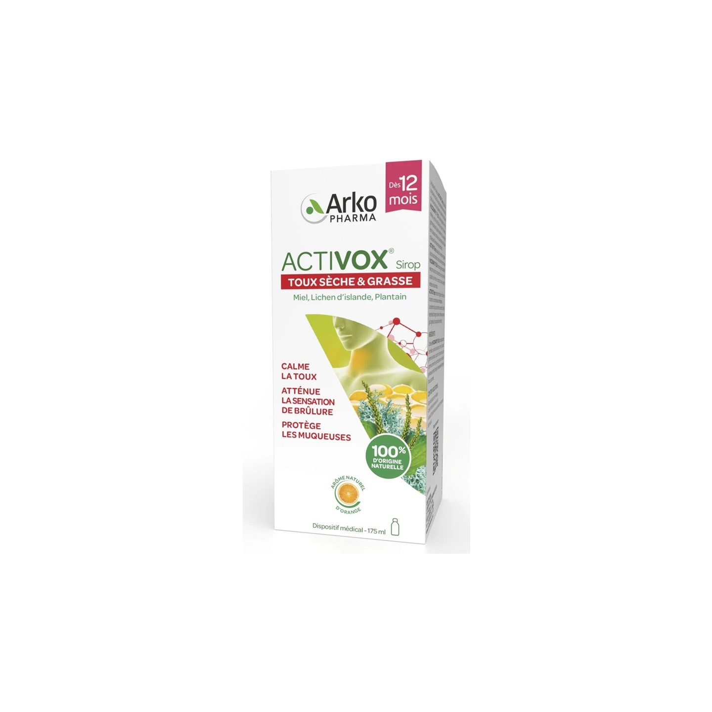 Arkopharma Activox Sirop toux sèche et grasse - 175ml