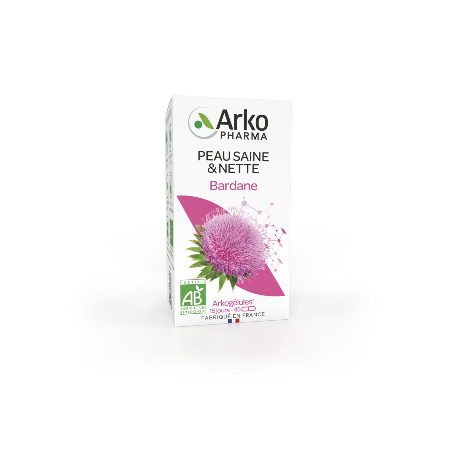 Arkopharma Arkogélules Bardane Bio - 45 gélules