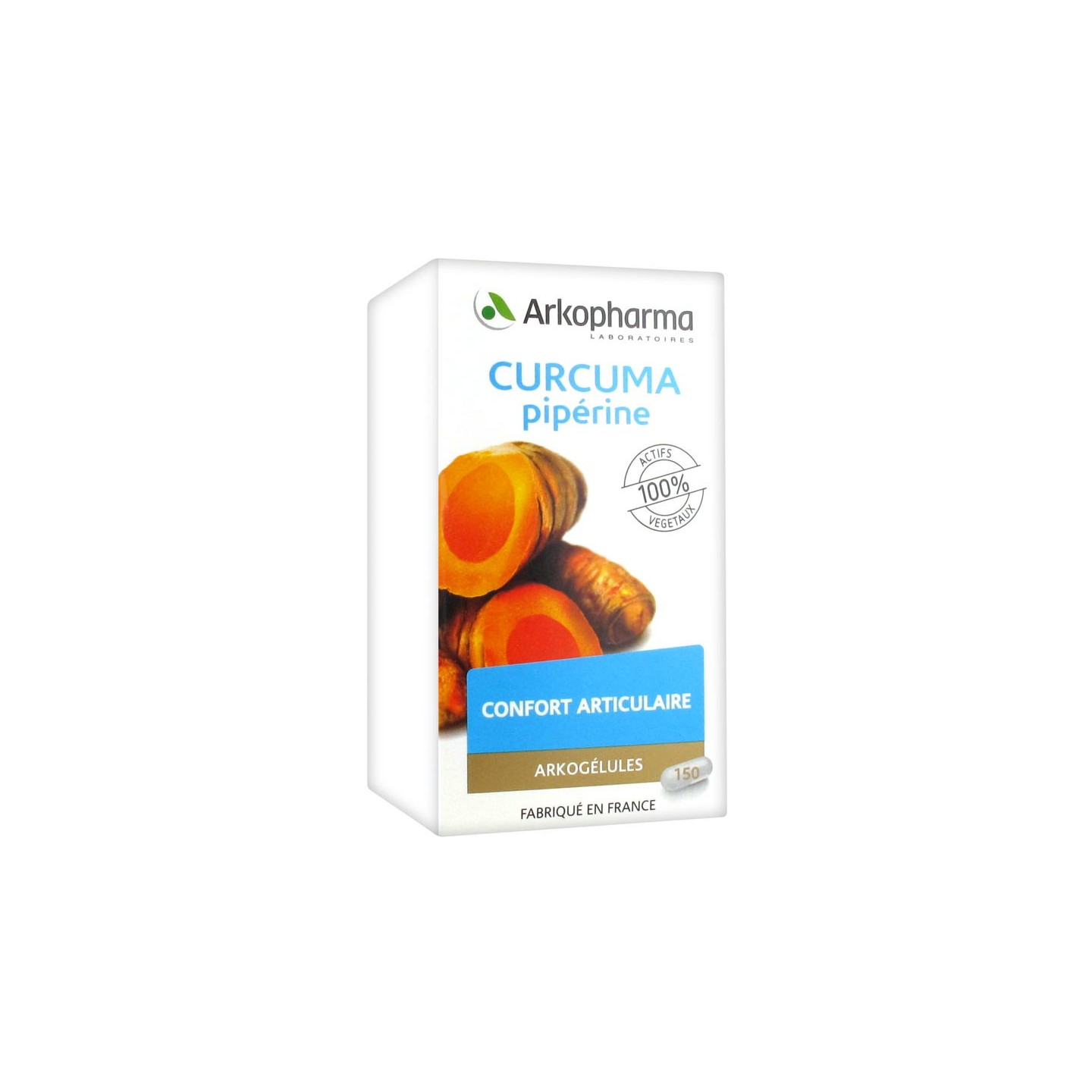 Arkopharma Arkogélules Curcuma Pipérine 150 Gélules