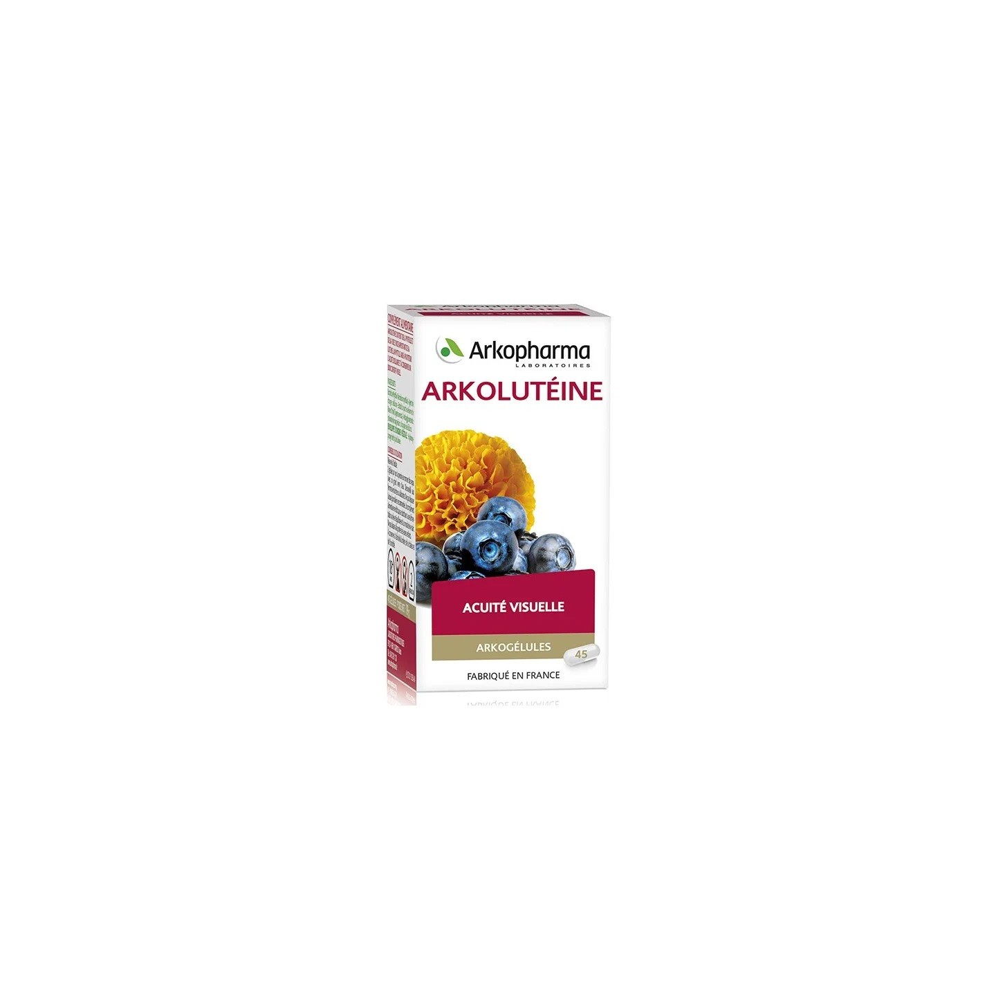 Arkopharma Arkogélules Myrtille et lutéine Acuité visuelle - 45 gélules