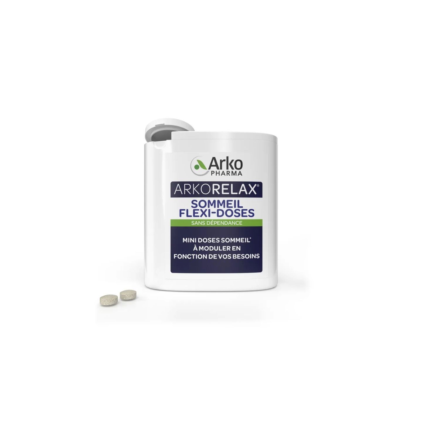Arkopharma Arkorelax Sommeil flexi-doses - 60 mini comprimés sublinguaux