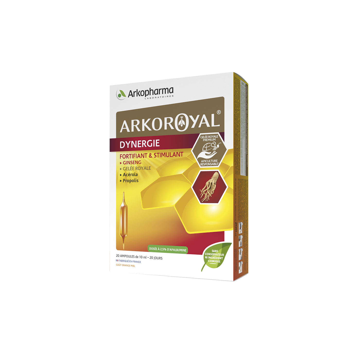 Arkopharma ArkoRoyal Dynergie Bio - 20 ampoules