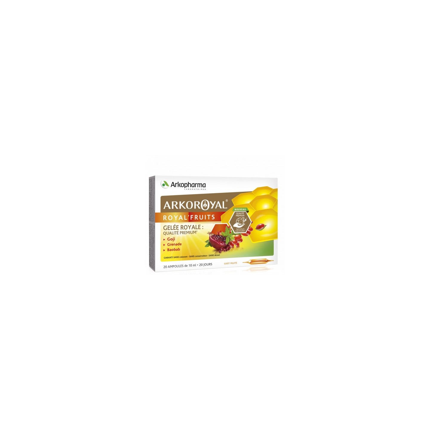 Arkopharma ArkoRoyal royal'fruits - 20 ampoules