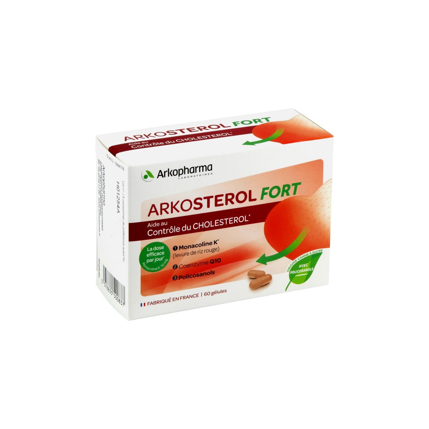 Arkopharma Arkosterol Fort - 60 gélules