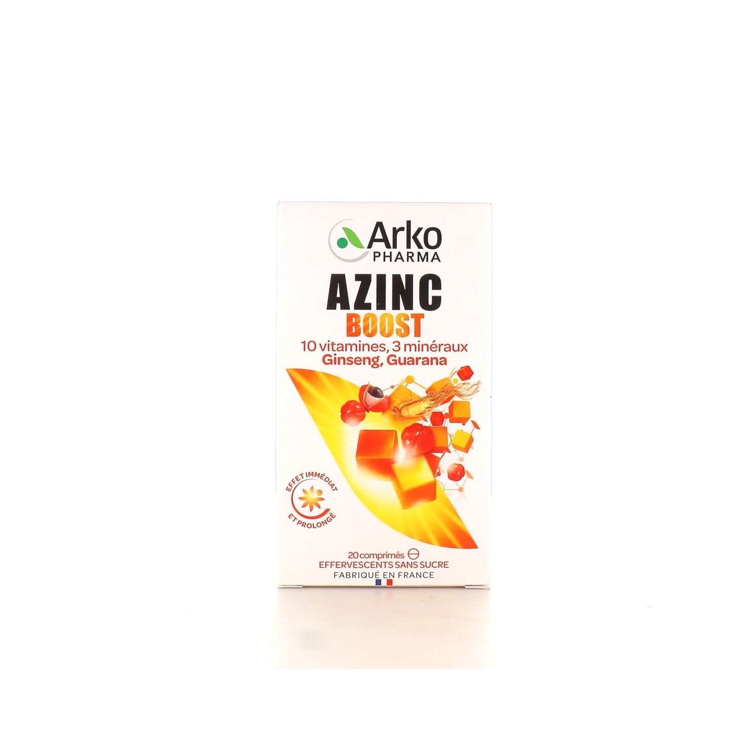 Arkopharma Azinc Boost - 20 comprimés effervescents
