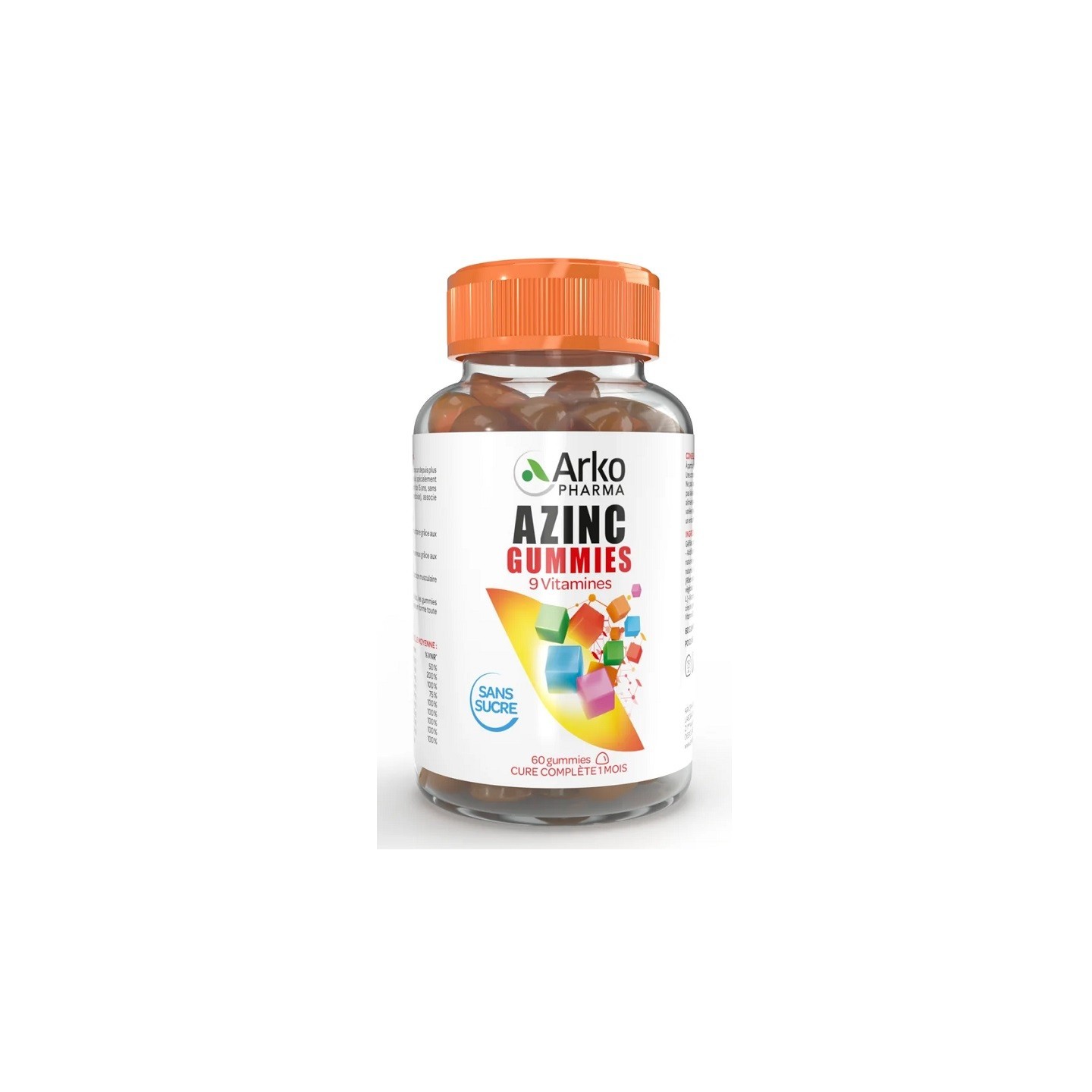Arkopharma Azinc Junior Gummies Croissance - 60 gummies