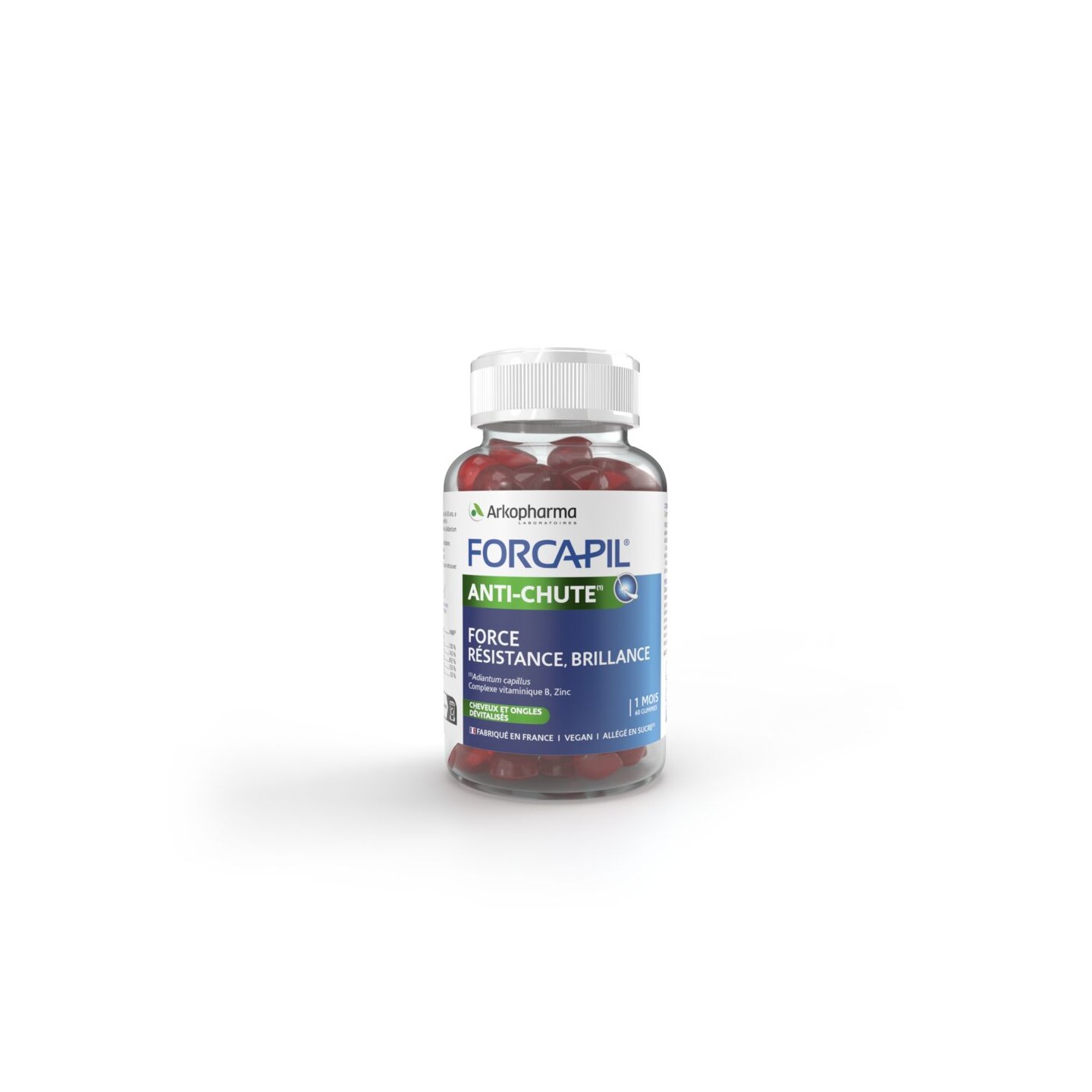 Arkopharma Forcapil Gummies anti-chute - 60 gummies