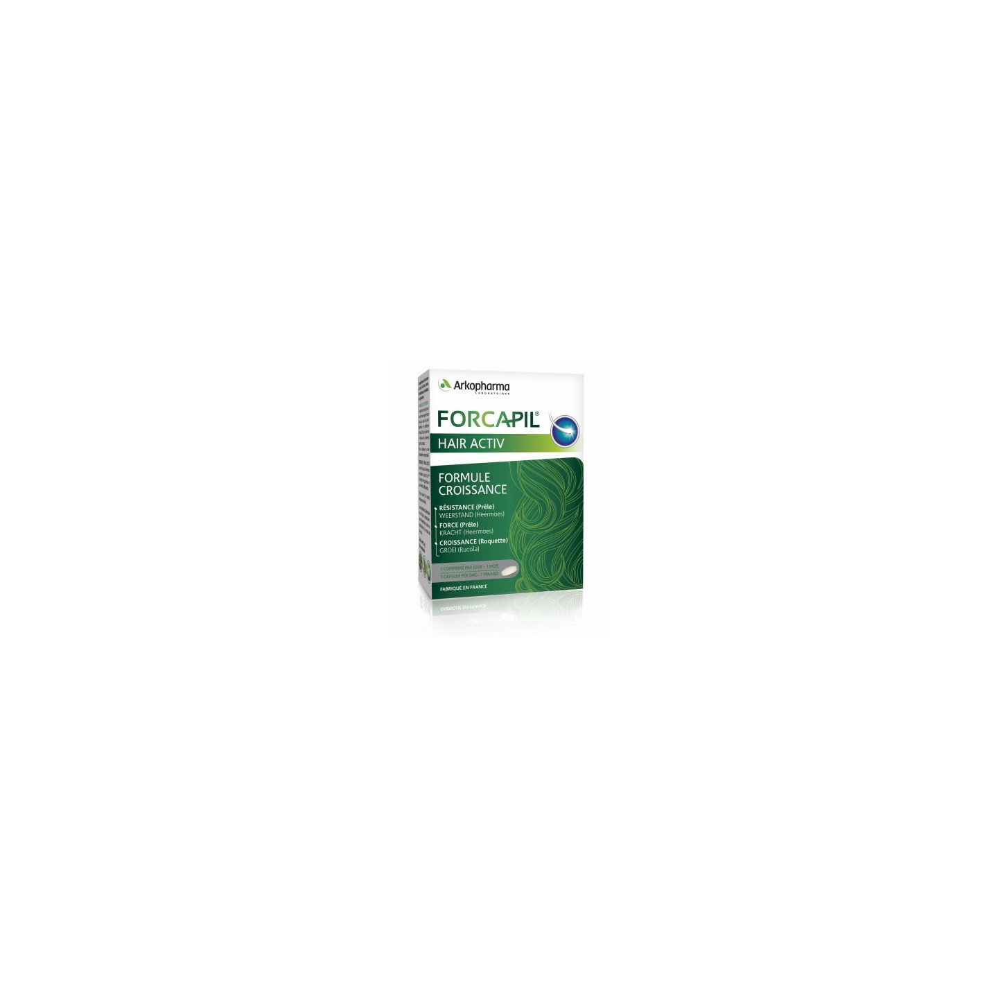 Arkopharma Forcapil hair activ - 30 comprimés