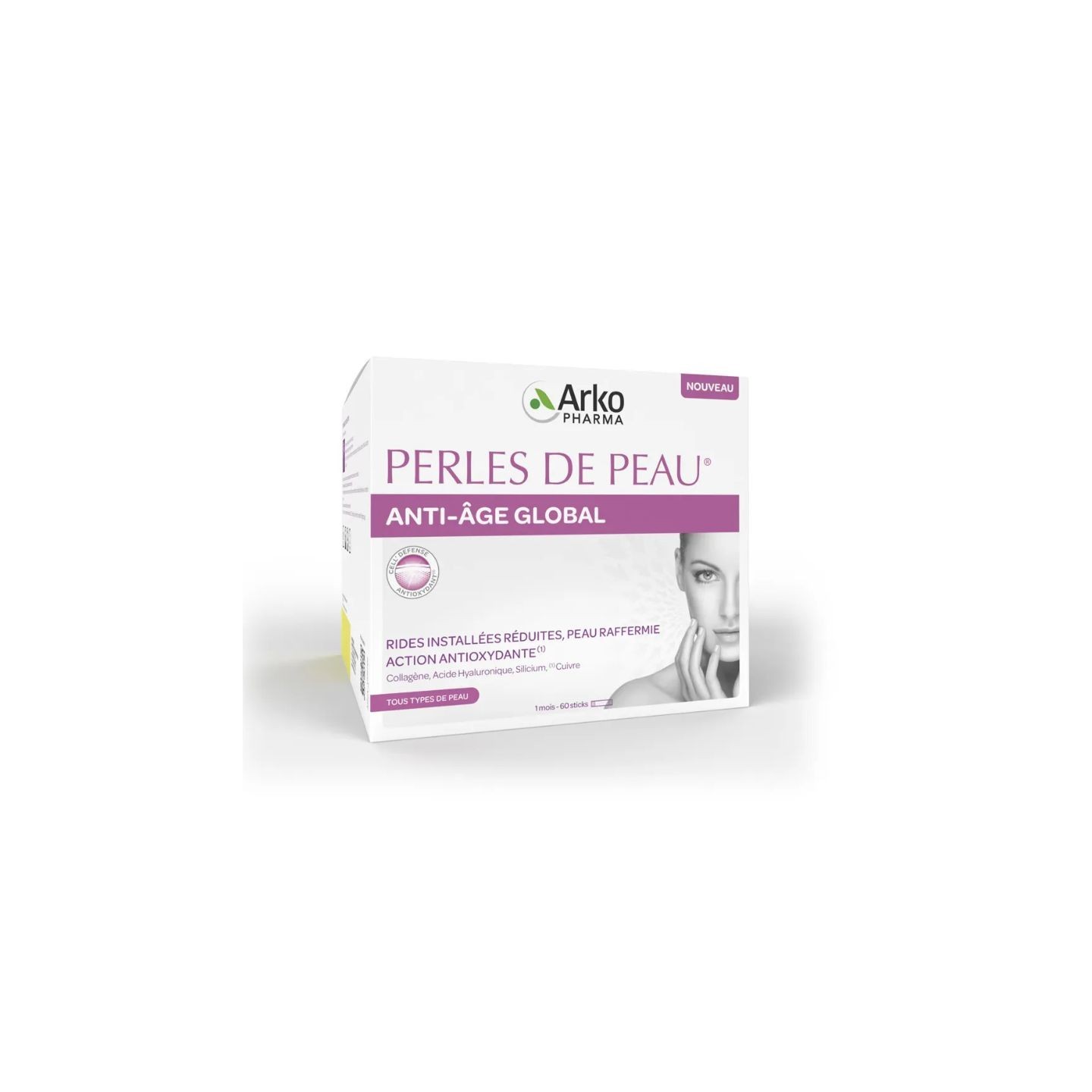 Arkopharma Perles de peau Anti-âge global - 30 sticks