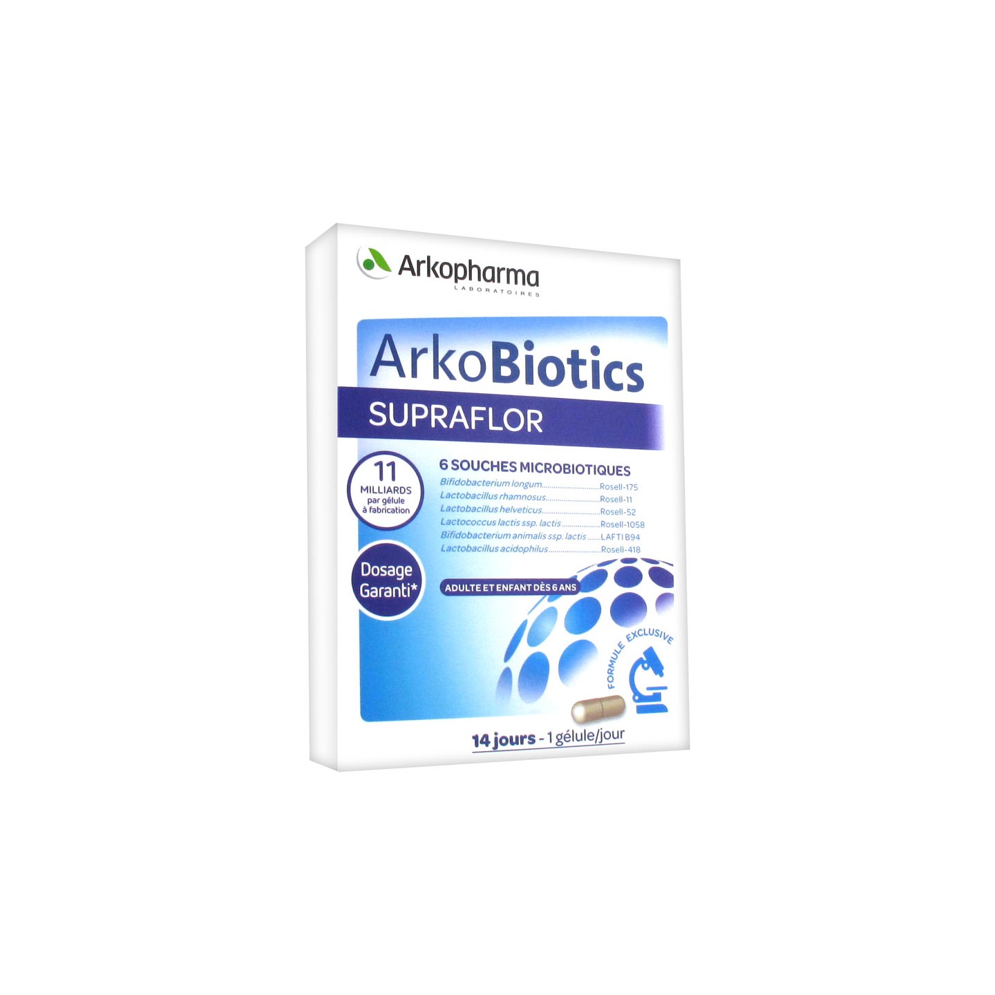 Arkopharma Supraflor 14 gélules