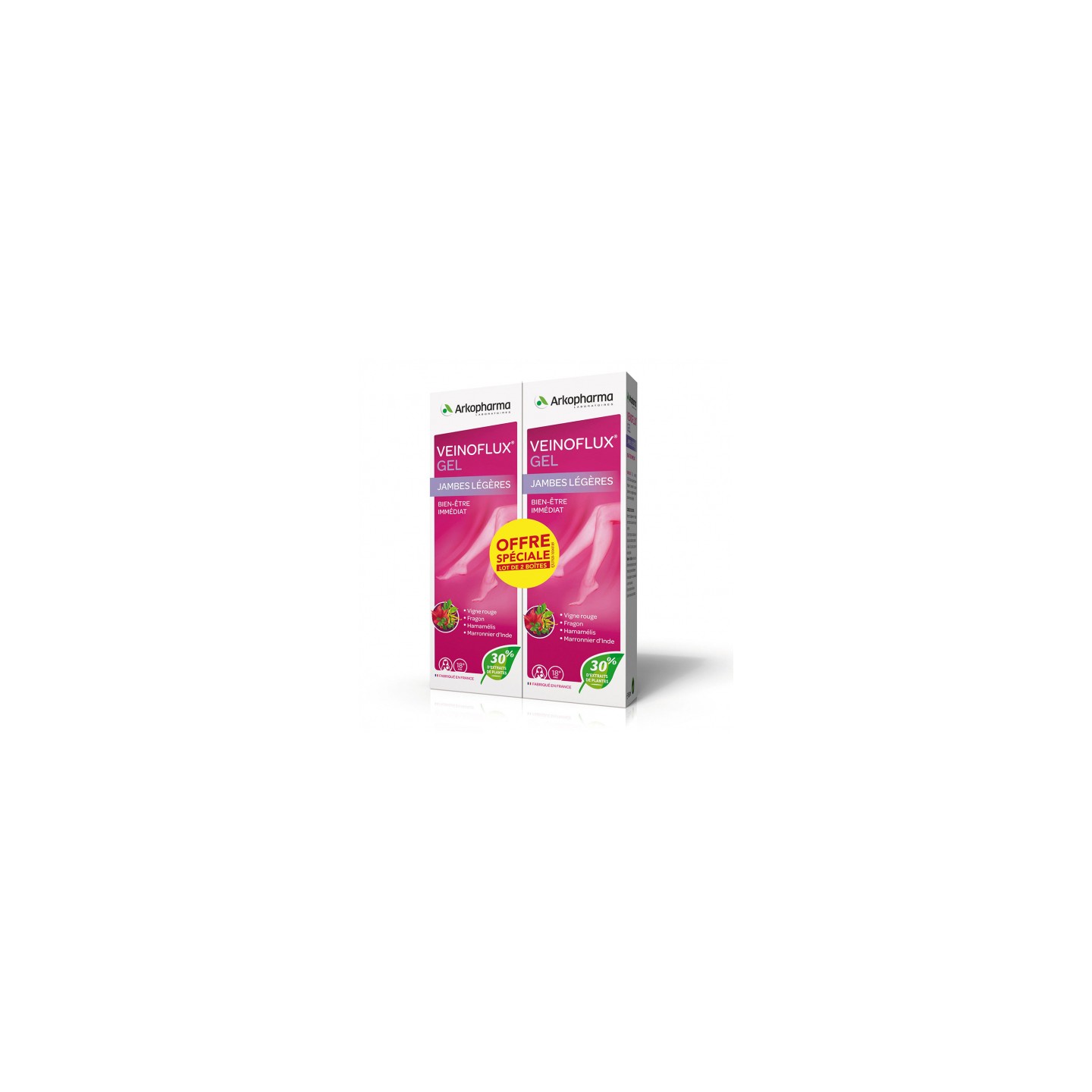 Arkopharma Veinoflux Gel 2 x 150 ml