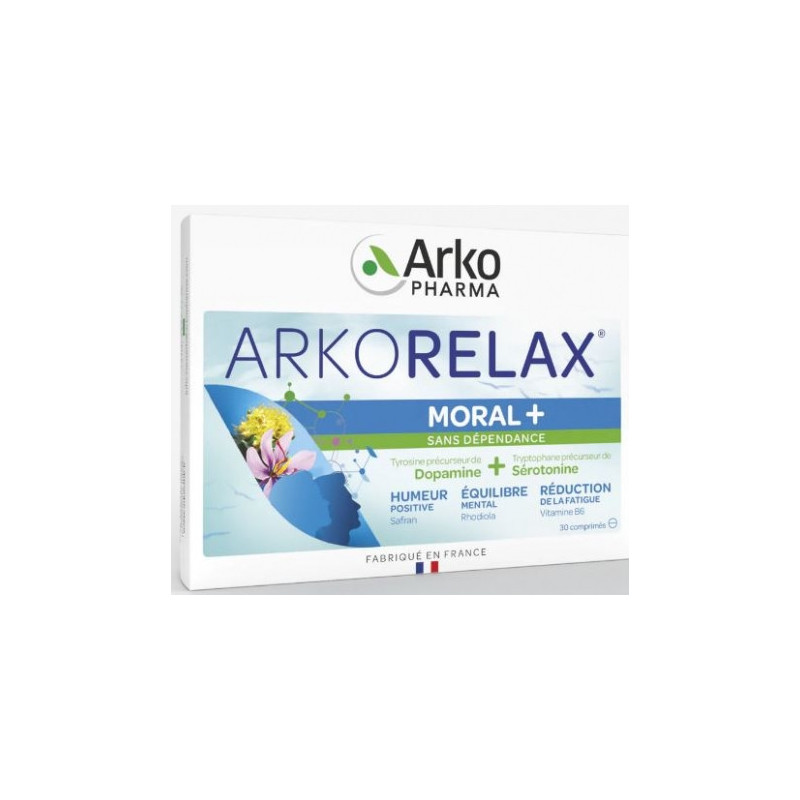 ARKORELAX MORAL+ ARKOPHARMA bte de 30
