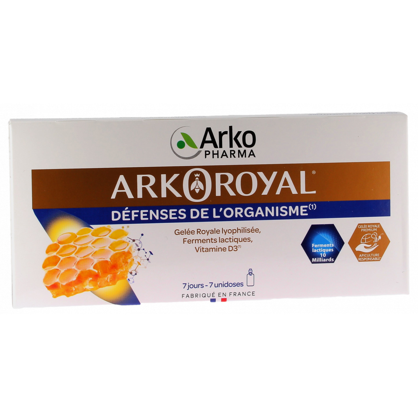 ArkoRoyal défenses de l'organisme adulte - 7 unidoses