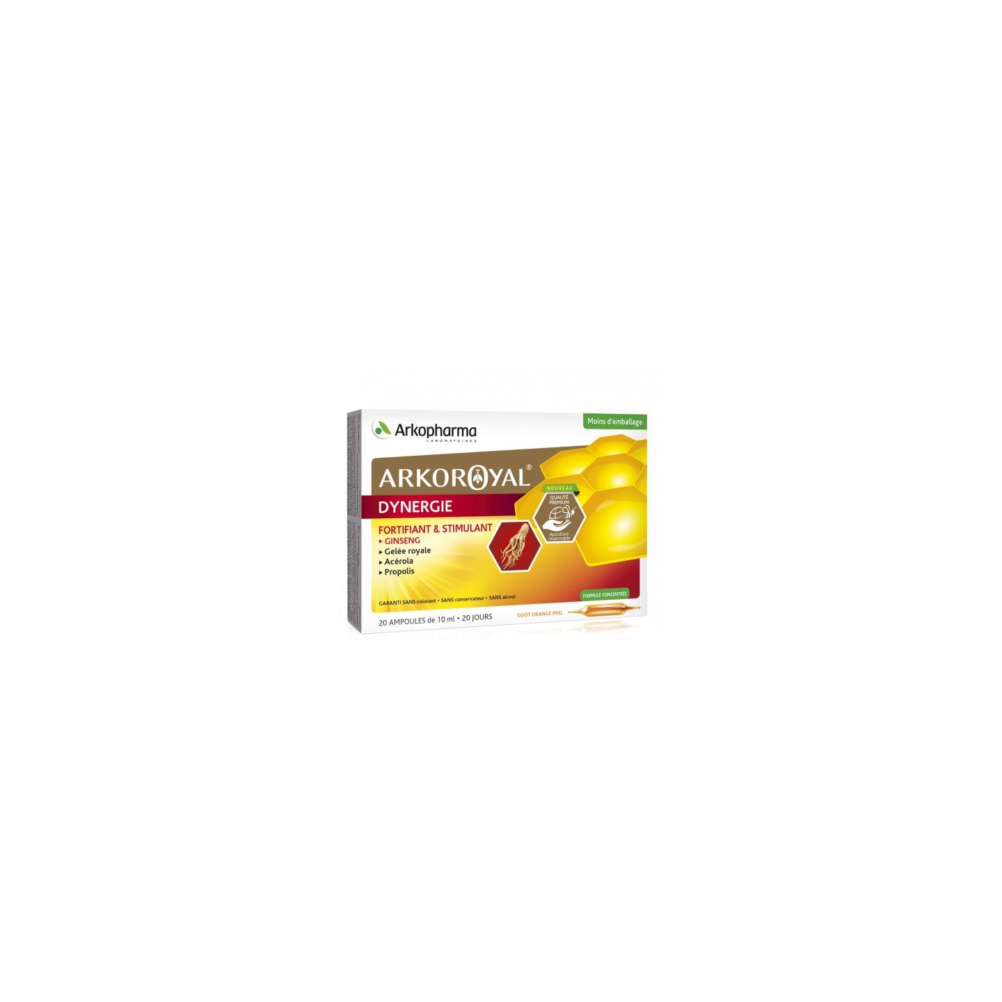 ArkoRoyal Dynergie - 20 ampoules