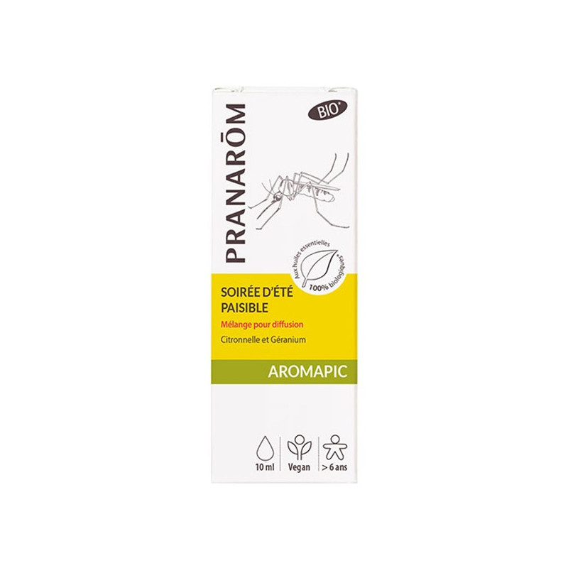 Pranarom Synergies Pour Diffuseur Soirée d'Eté Bio 10ml