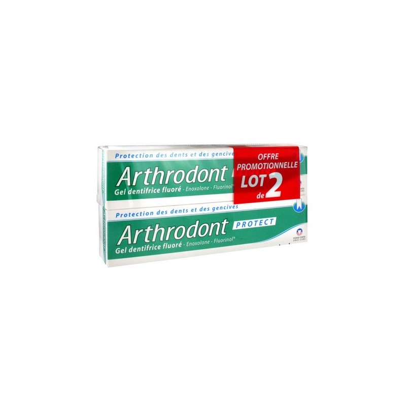 Pharmacie Bastille - Arthrodont protect gel dentifrice 2 x 75ml