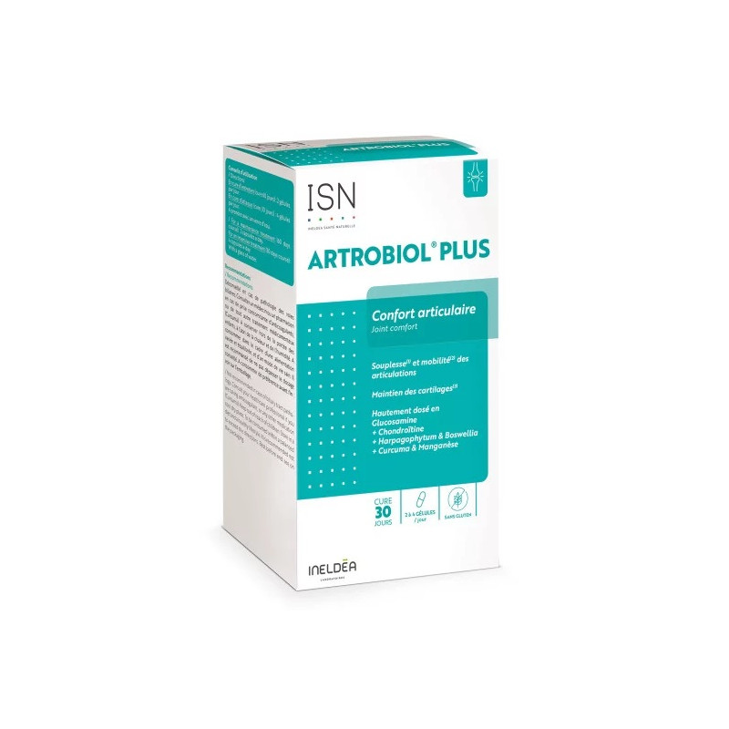 ISN Artrobiol plus confort articulaire 120 gélules