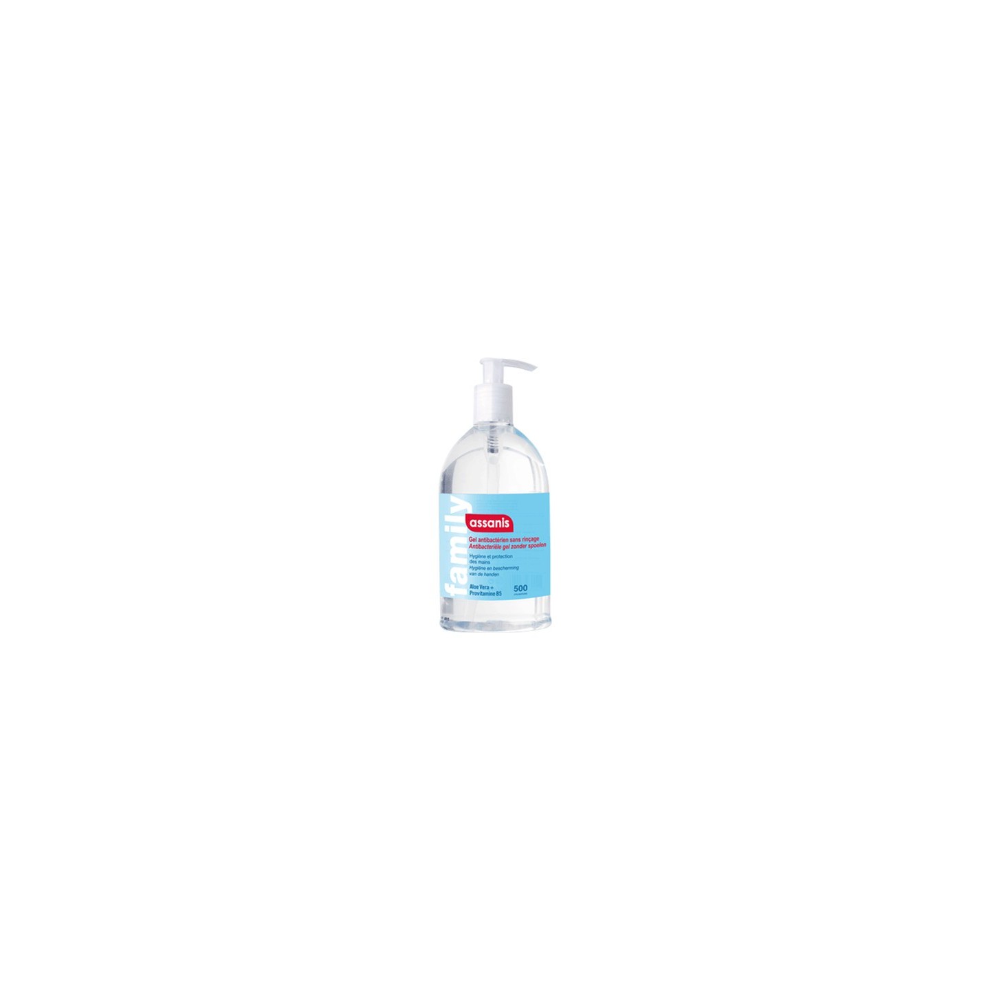 Assanis Family gel antibactérien sans rinçage - 500ml