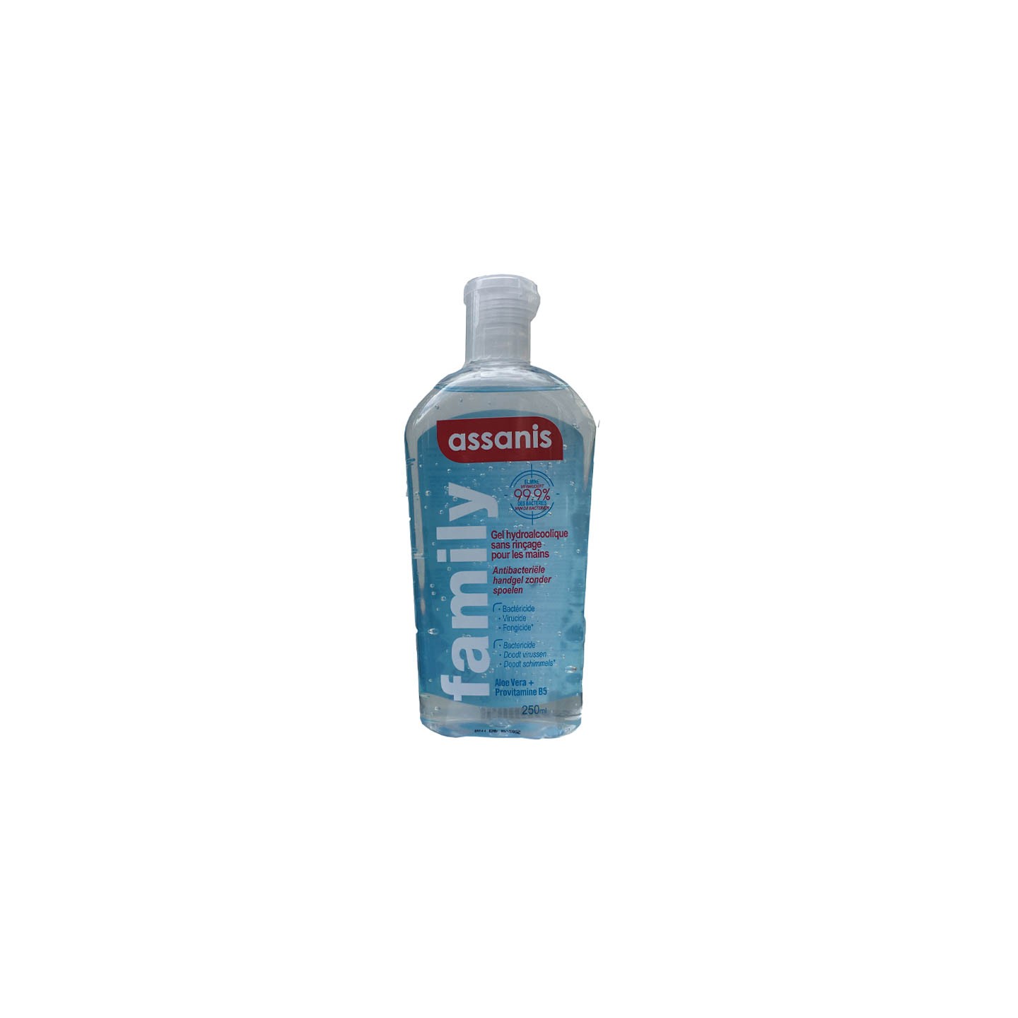 Assanis gel antibactérien pour les mains 250ml