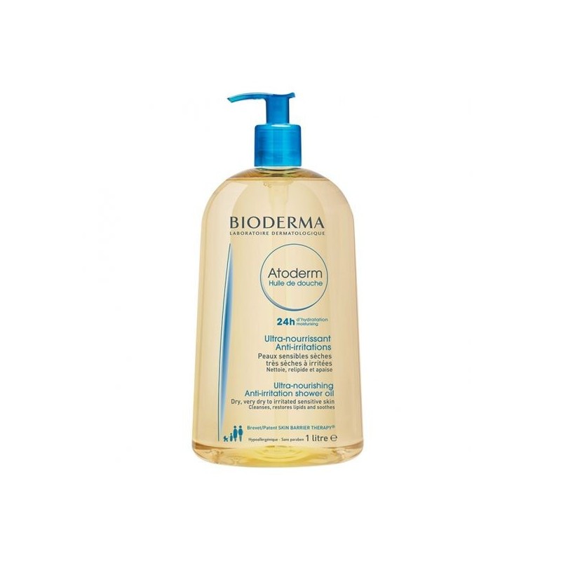 Pharmacie Bastille - Bioderma Atoderm Huile de Douche 1L