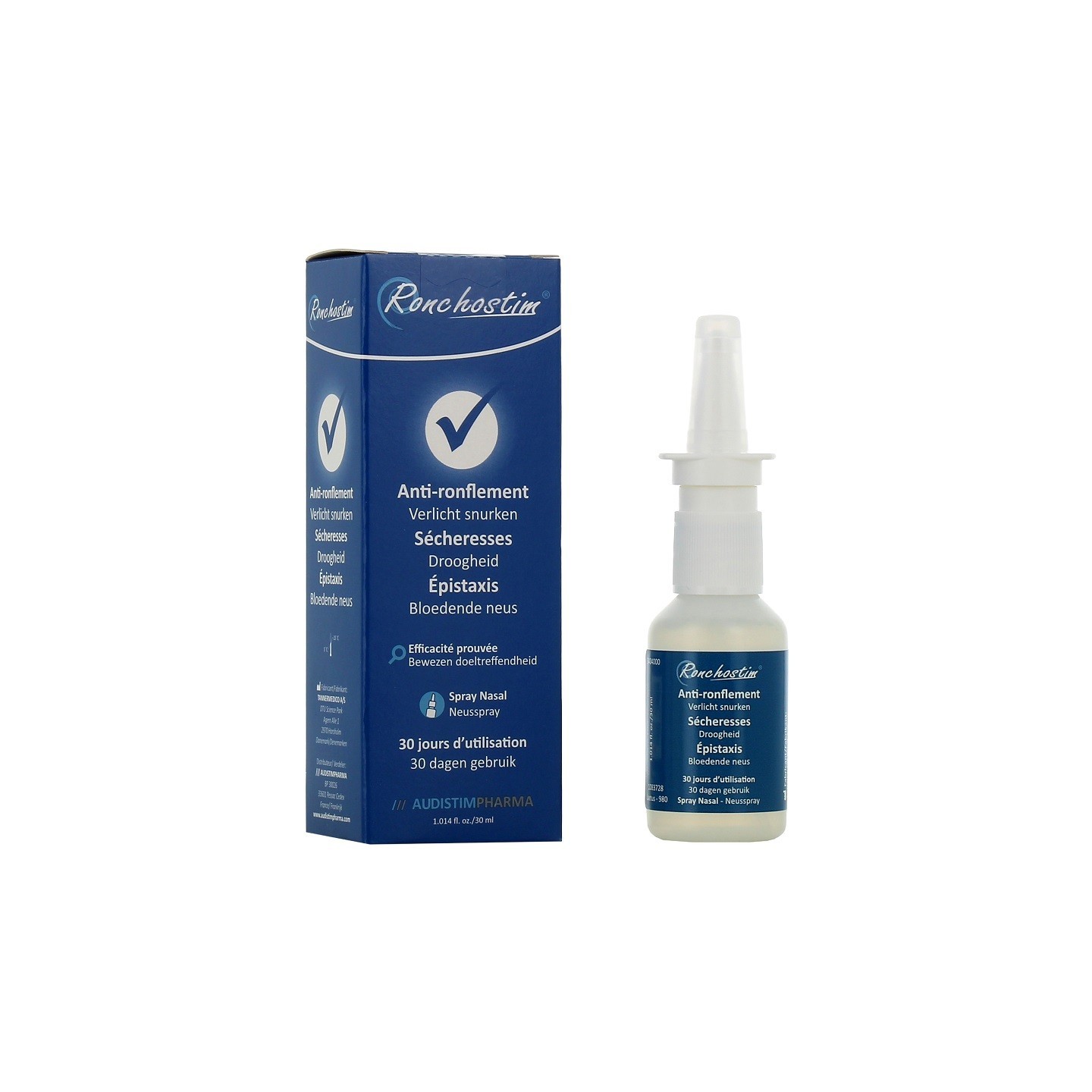 Audistimpharma Ronchostim Spray anti ronflement - 30ml